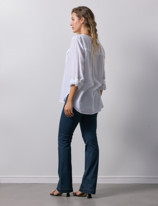 Blusa Lino BLANCO