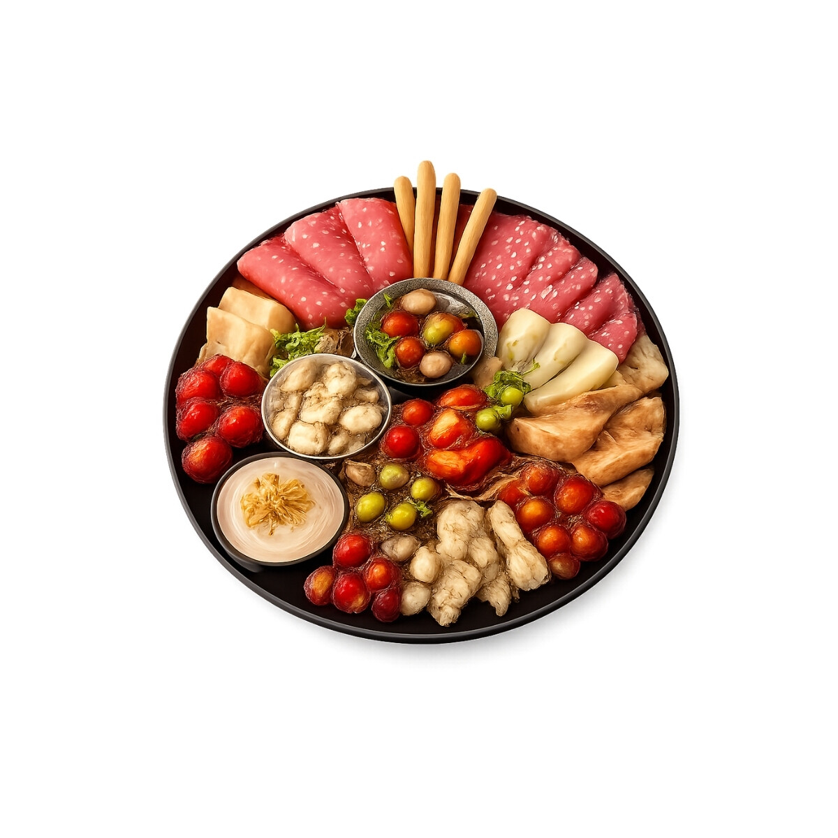 Plato Llano de Porcelana 28 cm 