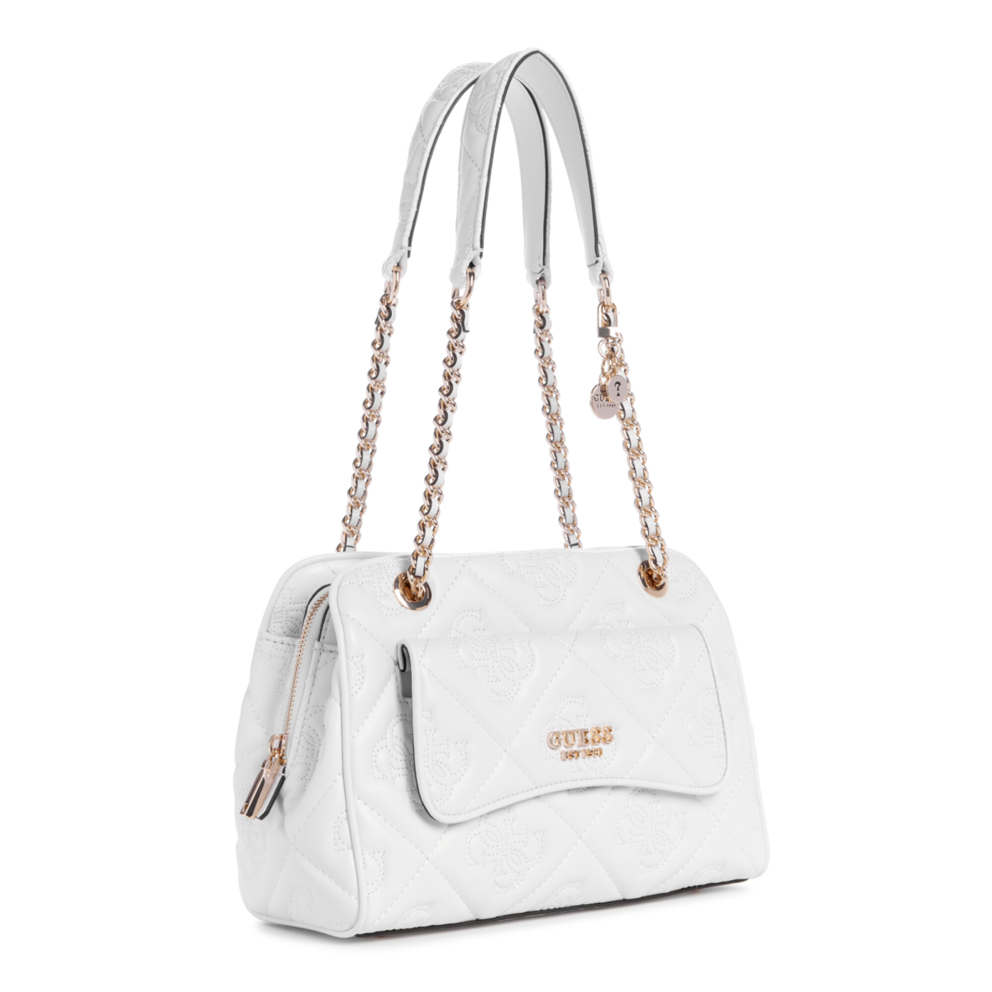 Cartera Guess Marieke Mediana Blanco WatchMe