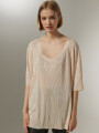 Blusa Calpa Champagne