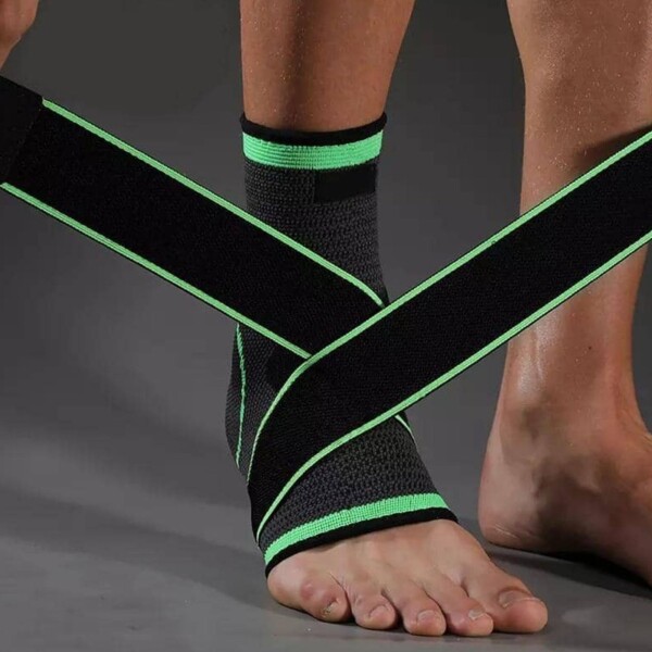 Estabilizador De Pie Y Tobillo Soporte De Tobillo Compresion Color Variante Verde
