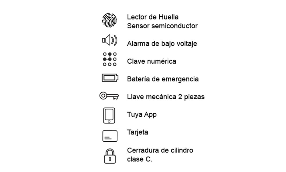 Cerradura E5C 365-nc