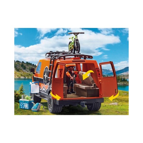 Juguete Playmobil Off Road camioneta de aventura 77 piezas Juguete Playmobil Off Road camioneta de aventura 77 piezas