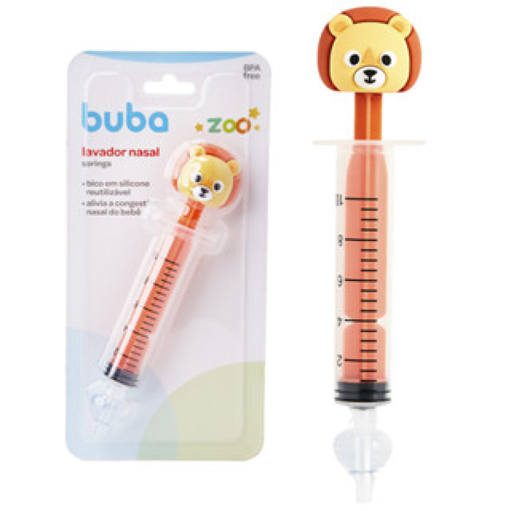 Jeringa lavado nasal BUBA leon