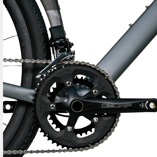 Bicicleta De Ruta Java Gravel Idra 24v Con Cambios Electrónicos NEGRO