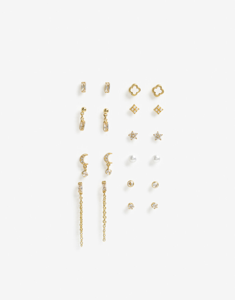 Aros Sets Metal Aros Set Cosmic - Dorado