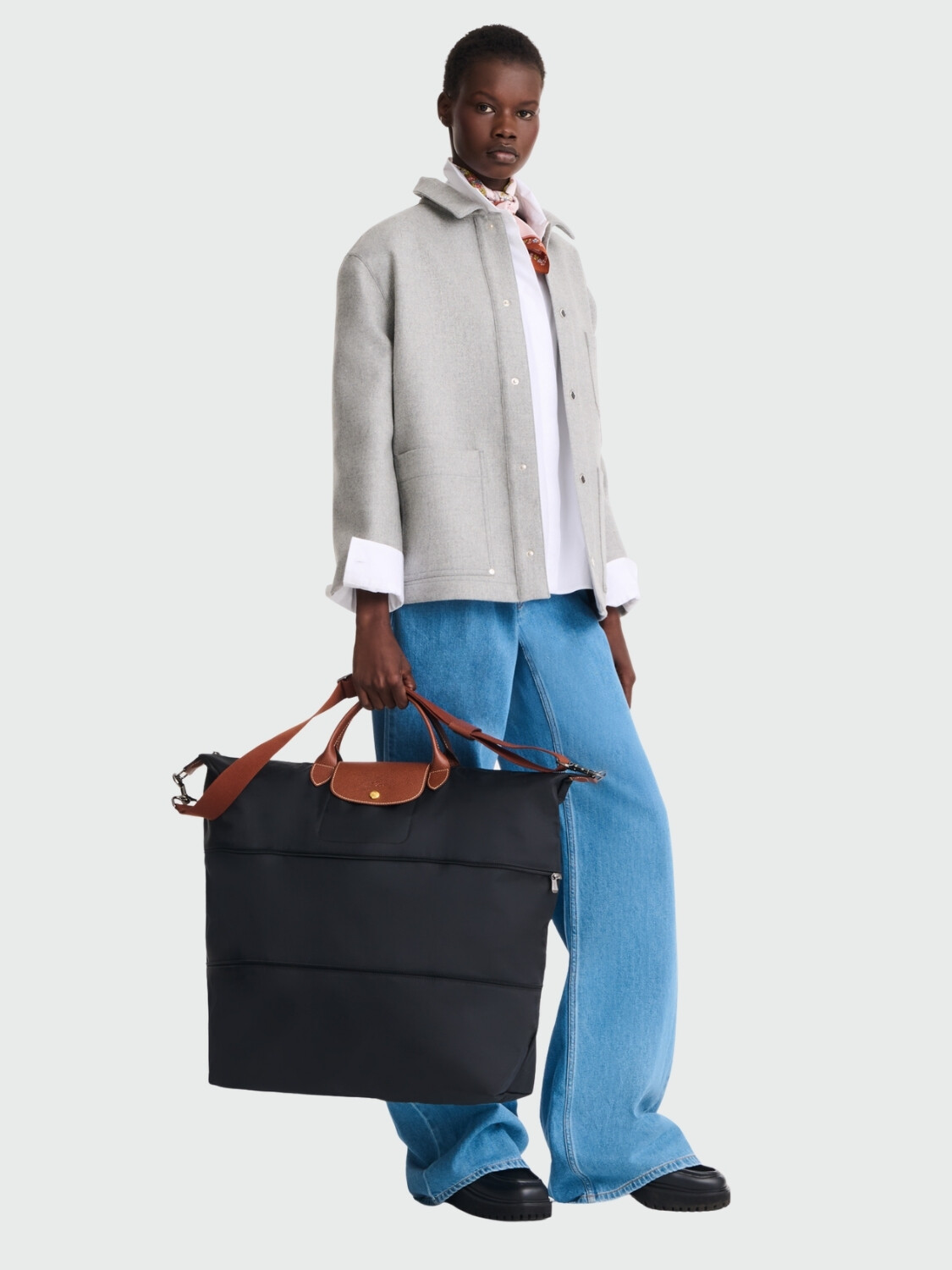 LONGCHAMP - Le Pliage Original Ampliable Negro