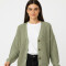 Cardigan Ahualoa Verde Palido