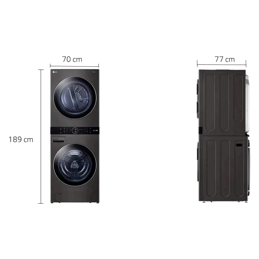 Torre de lavado y secado LG 22KG WK22BS6 Torre de lavado y secado LG 22KG WK22BS6