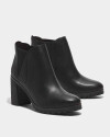 Botas Chelsea Allington Mid Mujer Black Full Grain