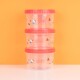 Set contenedor sanrio 3pcs kitty