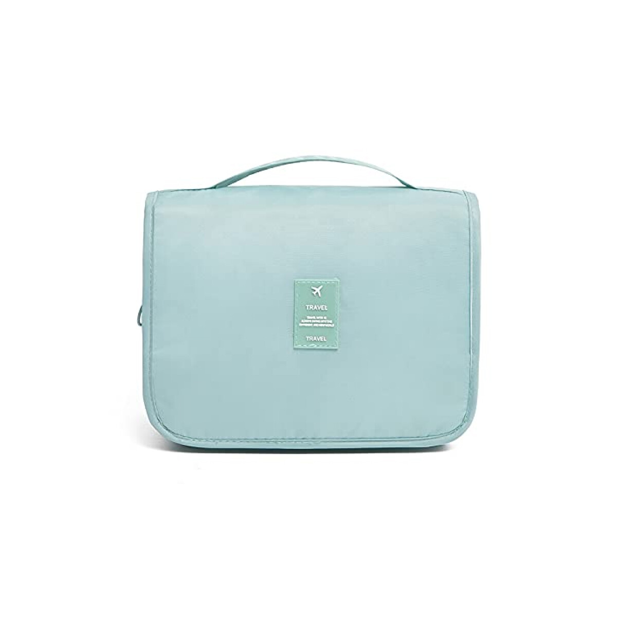 Neceser organizador con reparticiones - Celeste 