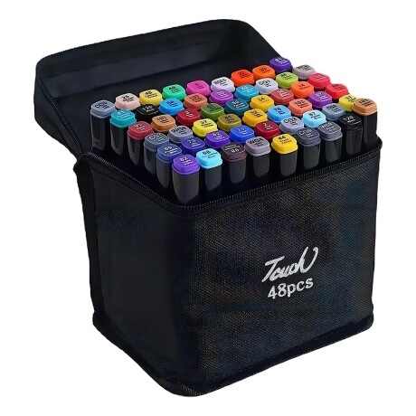 Set Marcadores Colores Doble Punta 48 Piezas 001