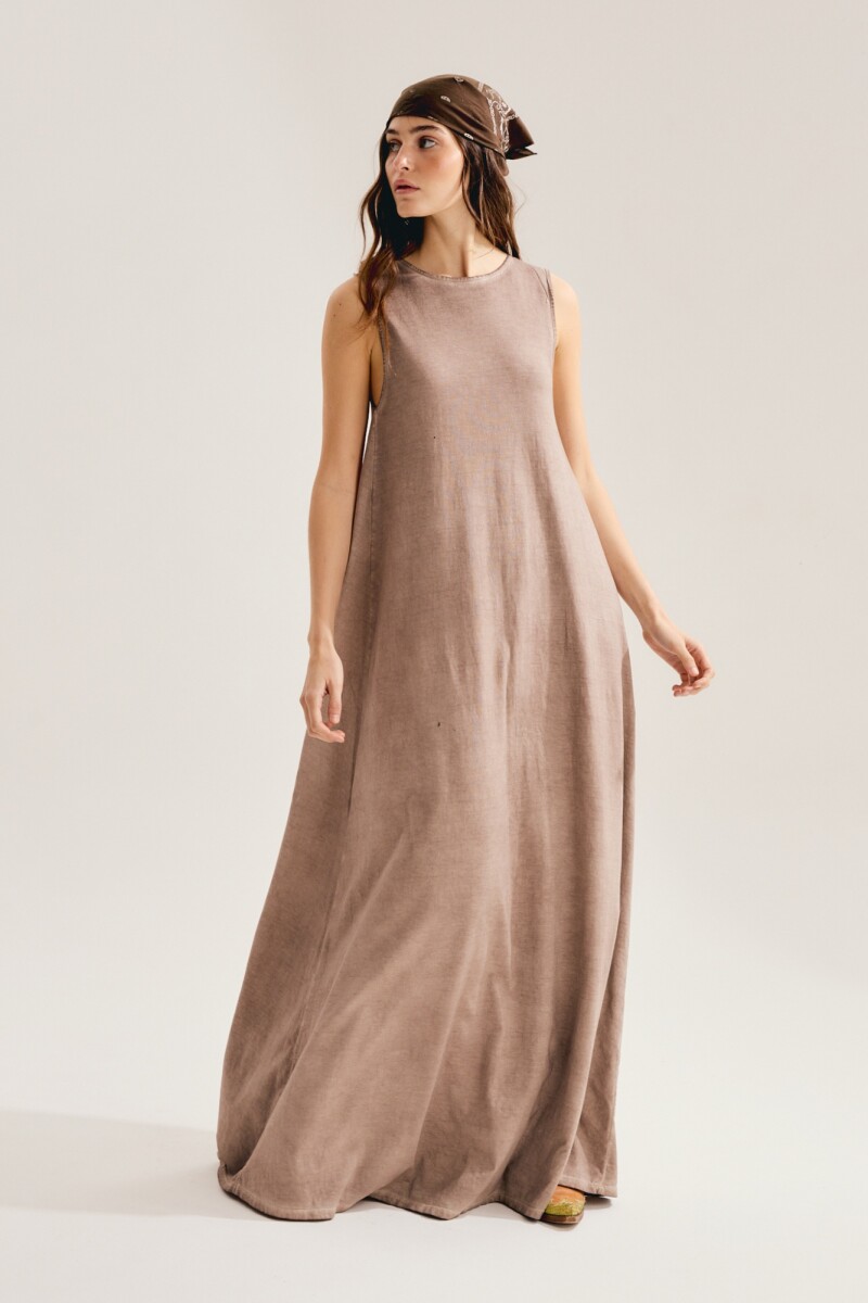 VESTIDO ARIZONA Beige
