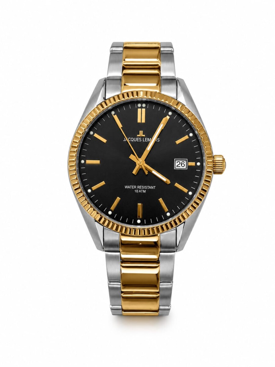 Reloj Jacques Lemans esfera negra 