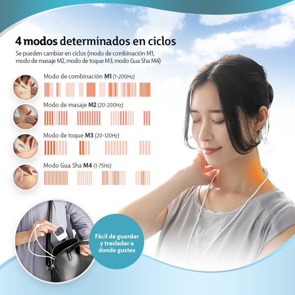 Masajeador De Cuello Colgante Y Portatil Pulso Para Cervical Masajeador De Cuello Colgante Y Portatil Pulso Para Cervical