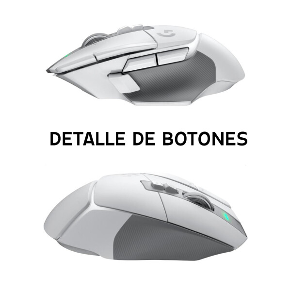Mouse Gamer Logitech G502 X MOUSE LOGITECH G502 X CABLEADO BLANCO
