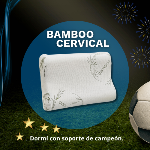 Bamboo Pillow Cervical by Fullmax - Junio Mundial