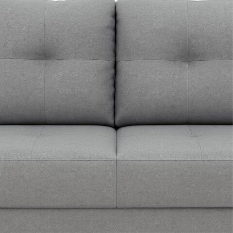 Sofá Sillón Amsterdam 3 Cuerpos Cobertura en Lino - Gris Sofá Sillón Amsterdam 3 Cuerpos Cobertura en Lino - Gris