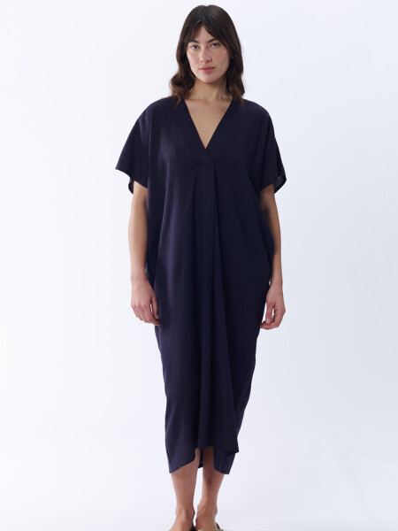 Vestido oversize Azul Marino