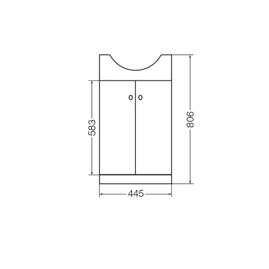 Mueble Venecia 48 cm Mueble Venecia 48 cm