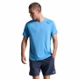 Polo Running Aero Tee Hombre Azure/black Reflective