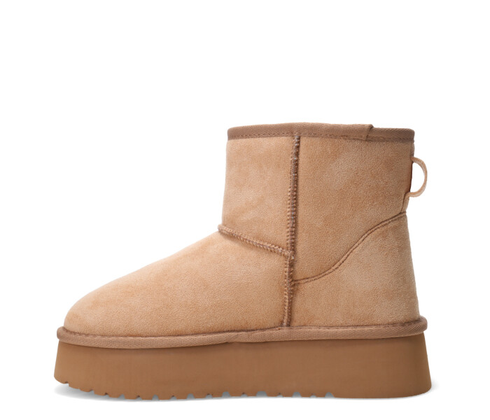 Bota CREEK con plataforma Tan