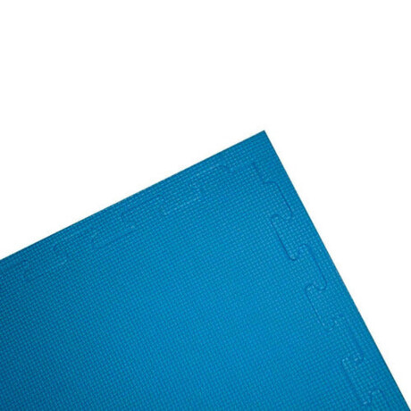 Piso Goma Eva Tatami Encastrable 1mx1mx3cm Gimnasio Rojo/Azul
