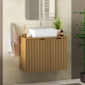 MUEBLE DE BAÑO NICE 80 CM. COLOR NOGAL/NOCE AMENDOA Mueble De Baño Nice 80 Cm. Color Nogal/noce Amendoa