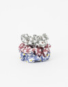 Skunzies Estampados Set De Mix Scrunchies - Combinacion Tricolor