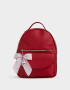 Mochilas Urbanas Romántico Mochila Con Charm - Rojo Medio