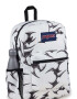 MOCHILA JANSPORT CROSS TOWN CYBER SILVER WHITE