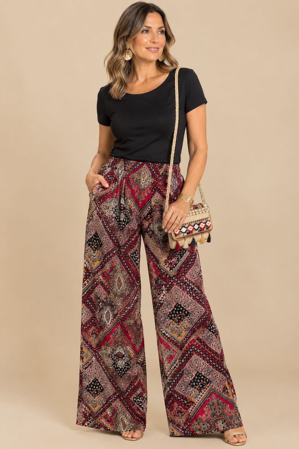 PANTALÓN PINA Fucsia