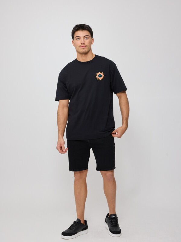 T-SHIRT ILKIAN RUSTY Negro