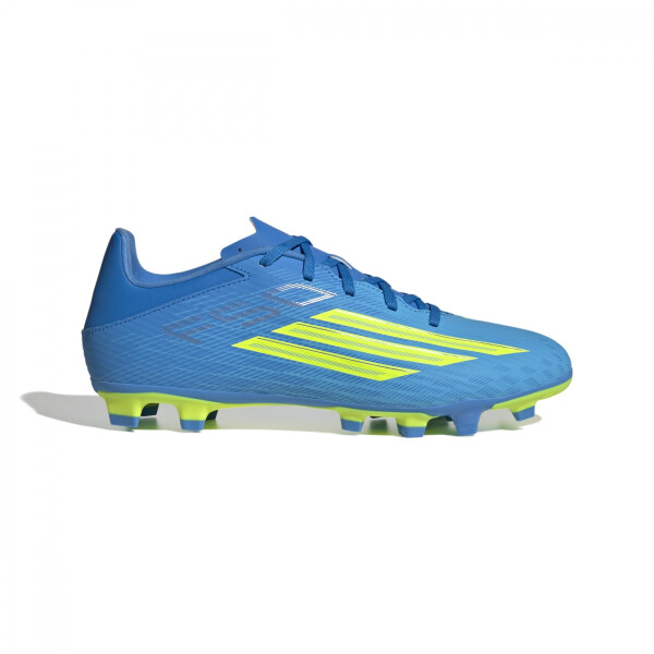 Championes Adidas F50 CLUB FG/MG Hombre JS1472 Azul-amarillo