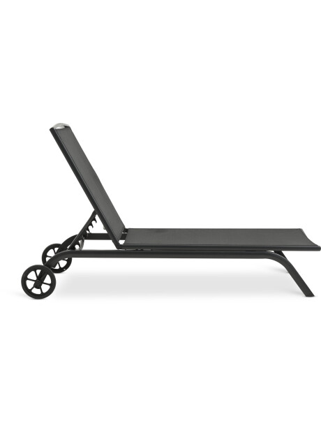 Reposera HANSTHOLM A76xL200 negro Reposera HANSTHOLM A76xL200 negro