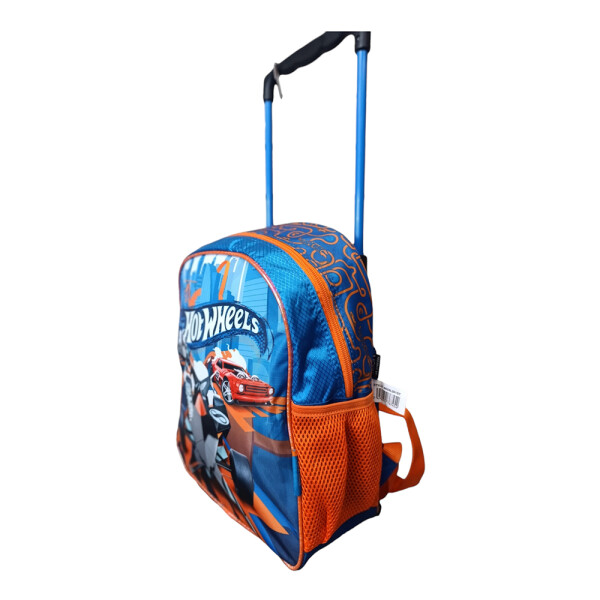 Mochila Hot Wheels 14" con carro Mochila Hot Wheels 14" con carro