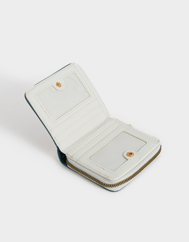 Billetera Billetera Estampada - Blanco Crudo