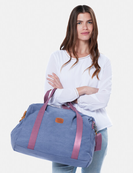 BOLSO CANVAS Azul