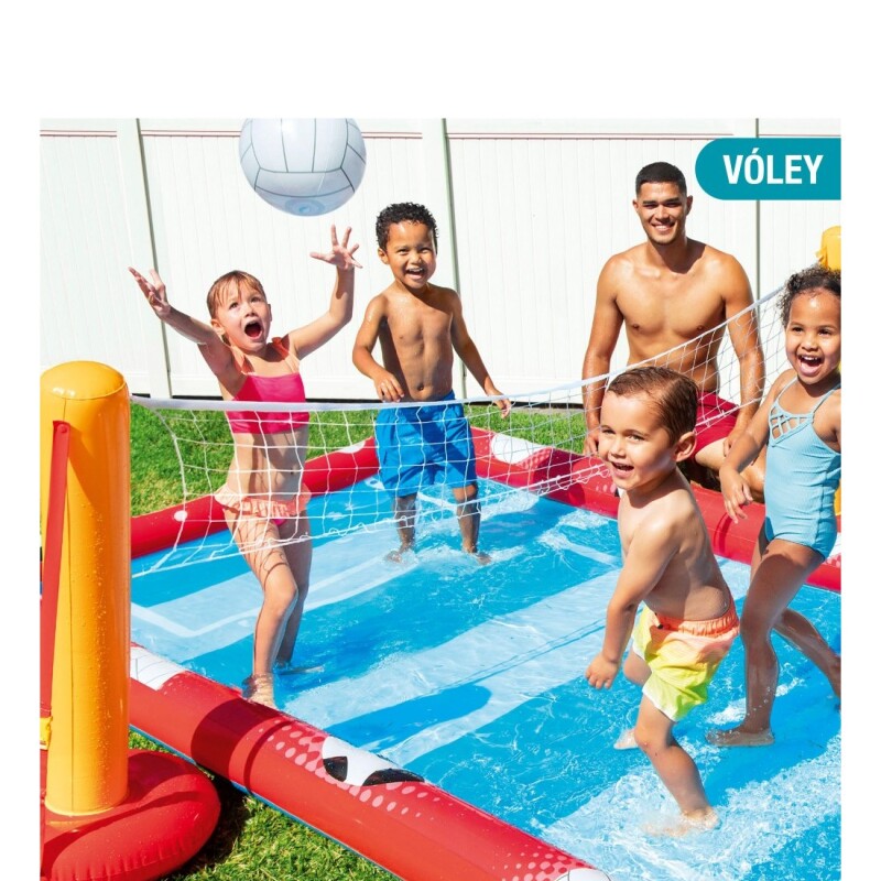 INTEX PISCINA CENTRO JUEGO INFLABLE MULTIDEPORTIVO Intex Piscina Centro Juego Inflable Multideportivo