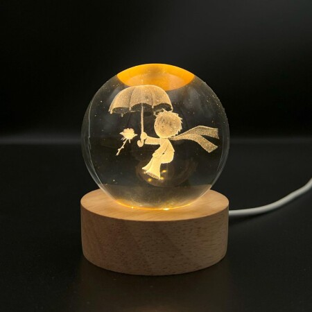 ESFERA VELADORA LAMPARA PRINCIPITO USB ESFERA VELADORA LAMPARA PRINCIPITO USB