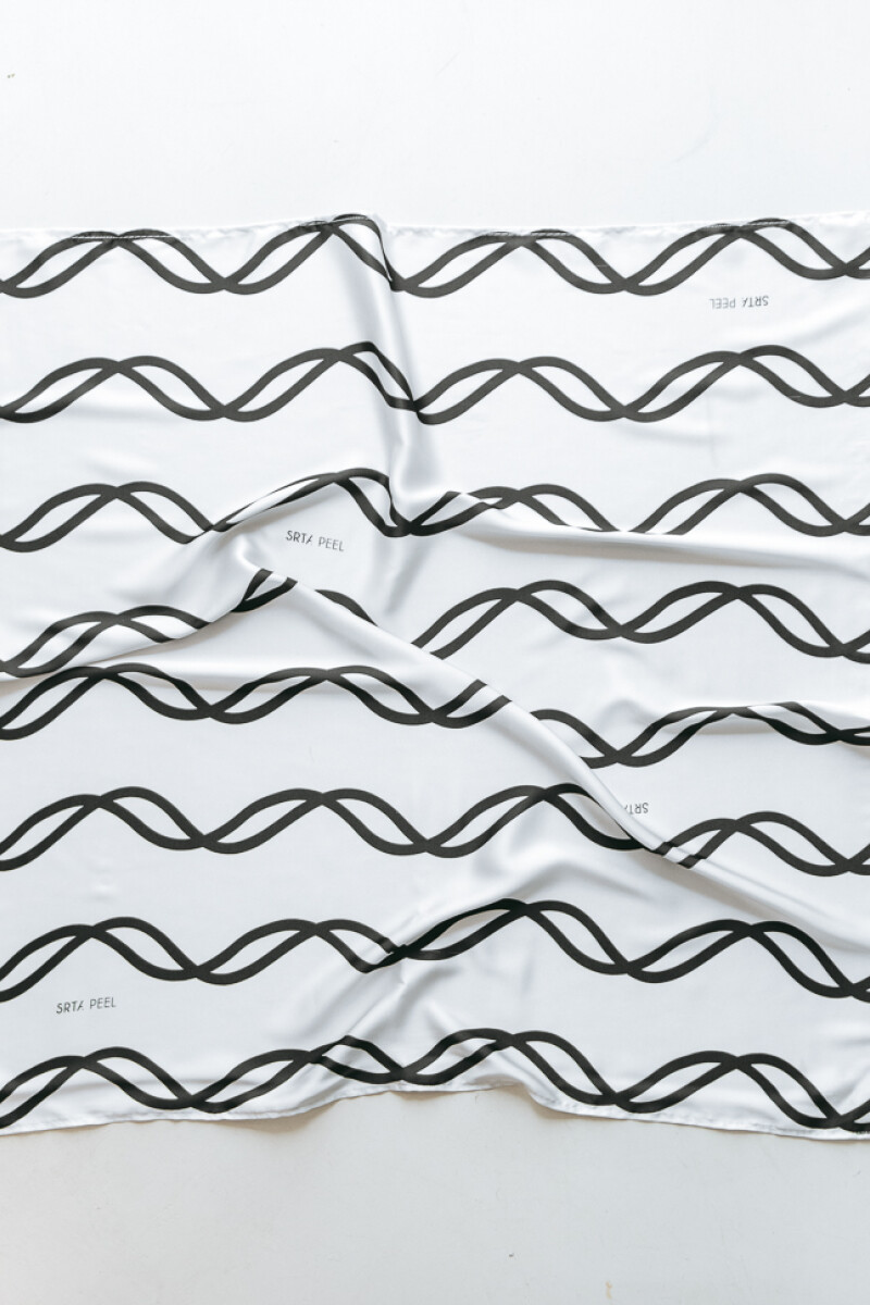 Pañuelo Seda - Negro