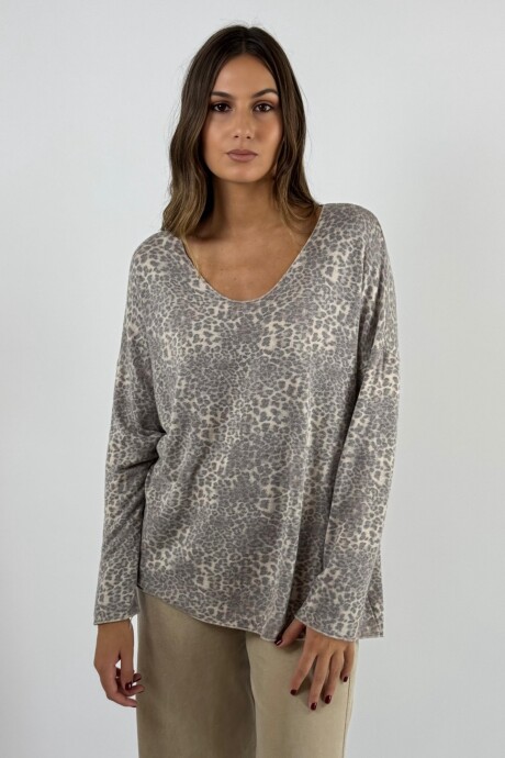 SWEATER CHET Beige