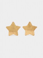 Pendientes Maxi De Estrellas dorado
