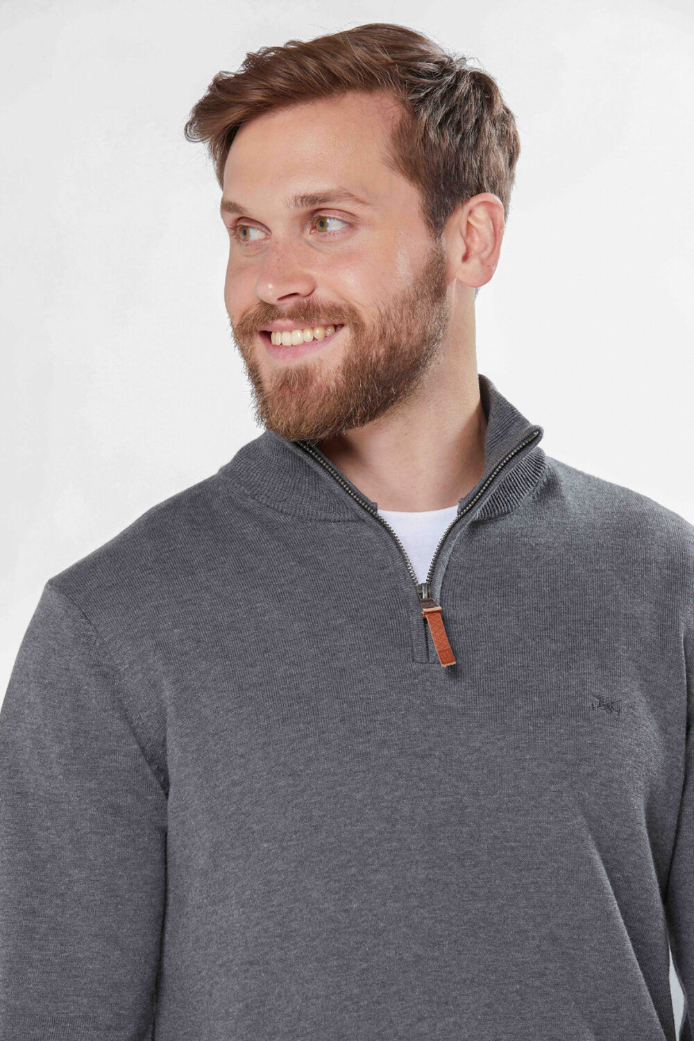 BUZO TEJIDO DE ALGODÓN Gris