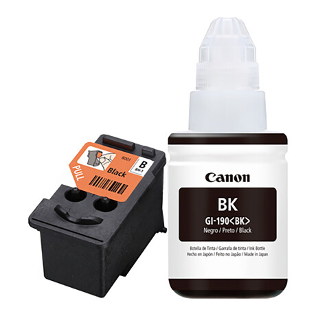 Cabezal Bh-1 + Tinta Gi-190 Canon 135ml Negro 001