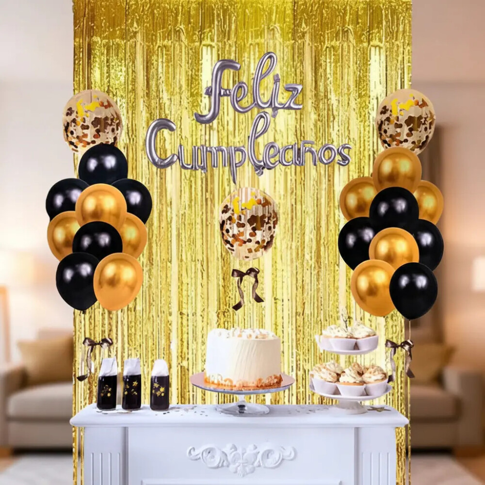 Set De Decoracion Feliz Cumpleaños Con Globos Set De Decoracion Feliz Cumpleaños Con Globos