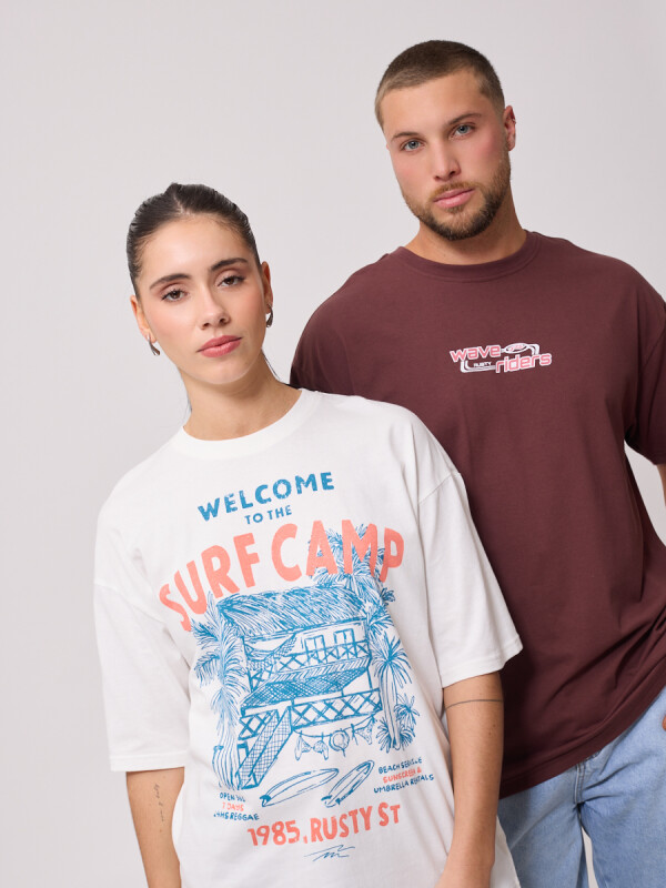 T-SHIRT KINES RUSTY Chocolate
