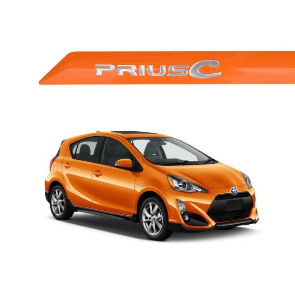 Baguetas Auto Específicas Toyota Prius Naranja Baguetas Auto Específicas Toyota Prius Naranja