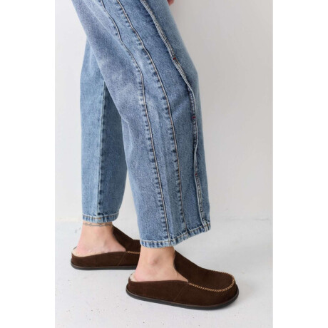 Jean Straight Ball Celeste